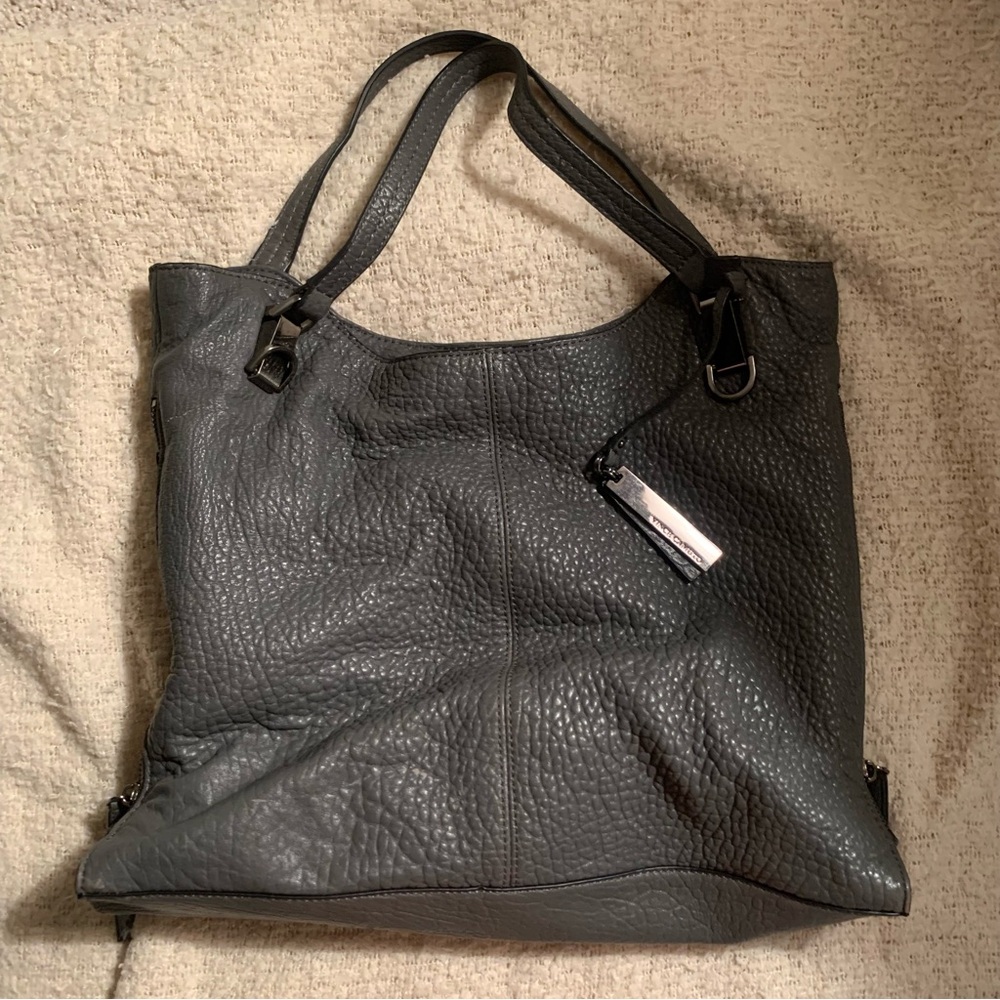 Vince Camuto Gray Leather tote purse